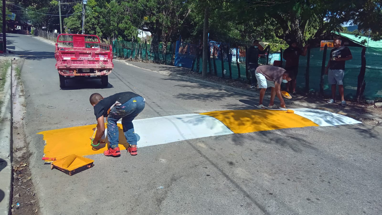 Seguimos avanzando en los trabajos constantes en el desarrollo vial.